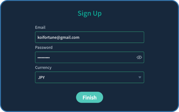 KoiFortune カジノ 登録ステップ 3